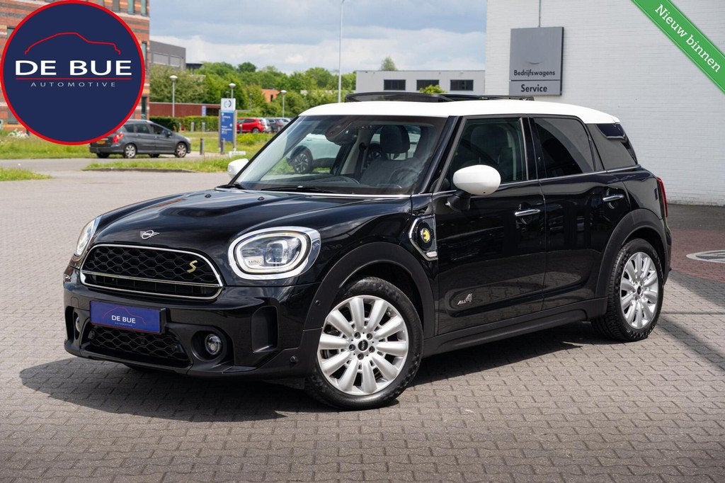 Mini Countryman 1.5 Cooper SE ALL4 Chili+|Panoramadak|JCW|Ca, Automaat, Gebruikt, Countryman, Leder en Stof