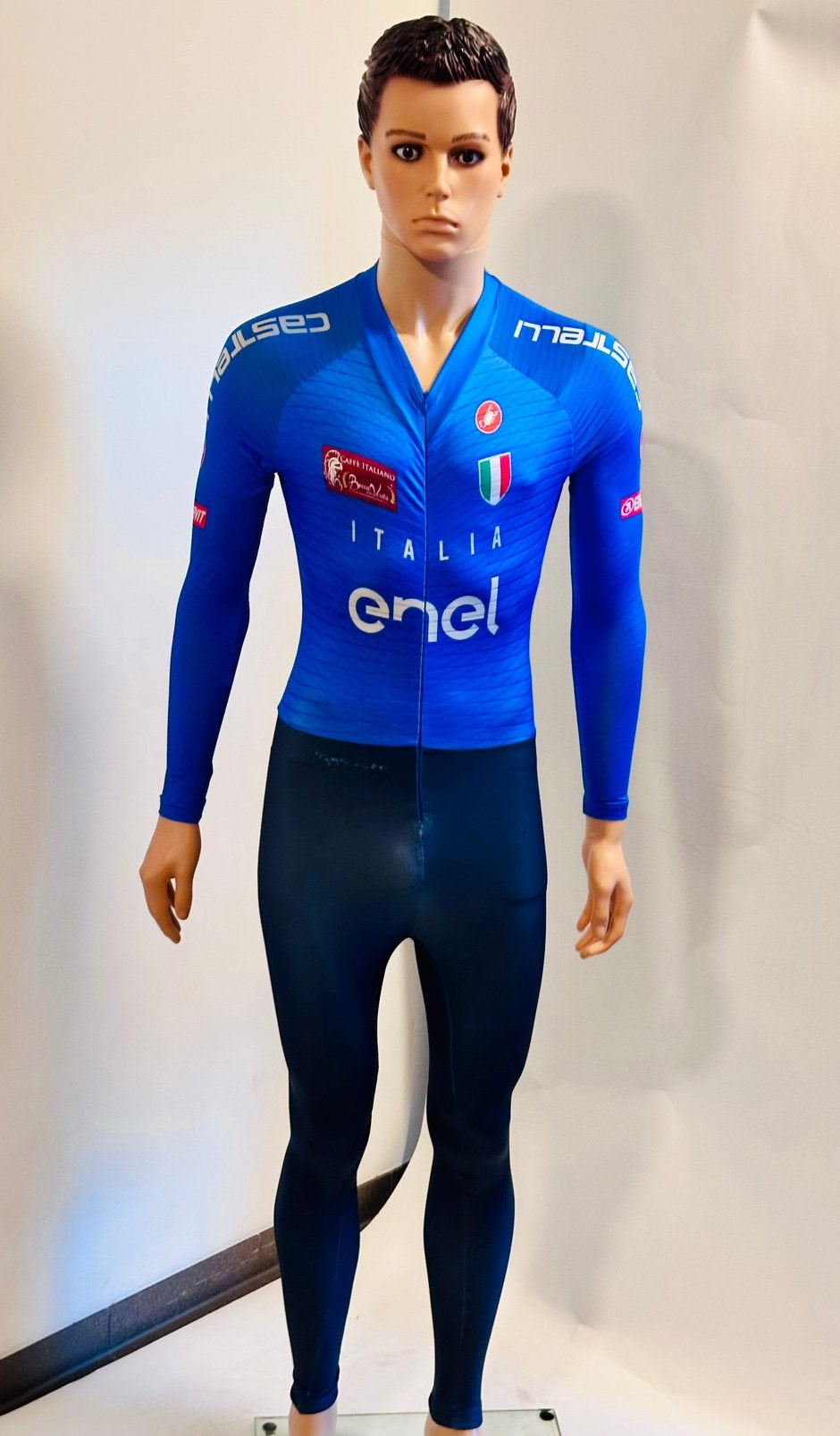 Wielrenkleding full bodysuit maat L Castelli wielrenpak, Heren, Ophalen of Verzenden, Zo goed als nieuw, L