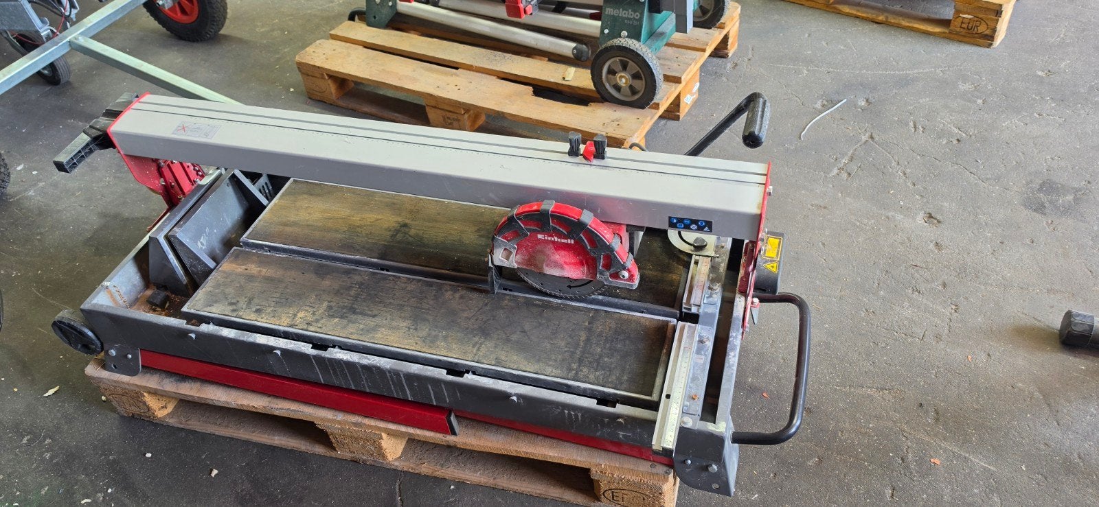 Einhell Tegelzaagtafel - Krachtige Zaag voor Tegels, Ophalen, Gebruikt, Overige typen, 30 tot 70 mm