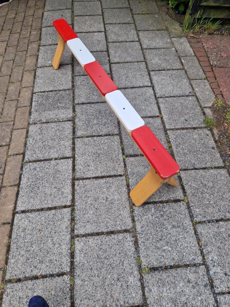 Evenwichtbalk, Ophalen