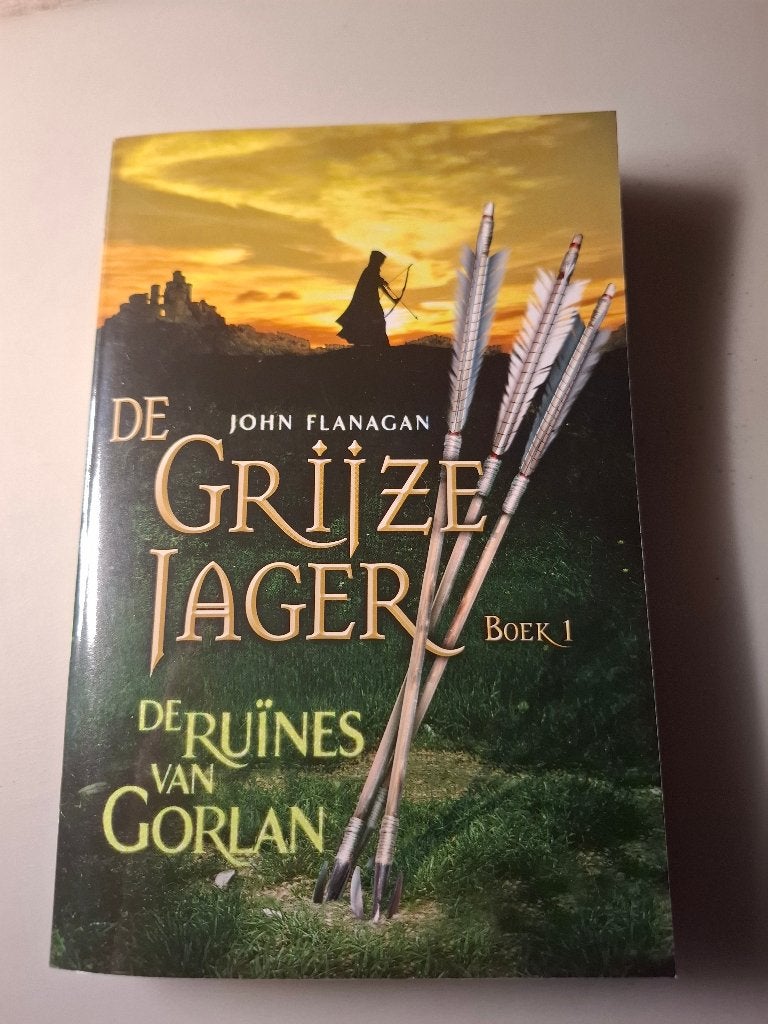 Boek - De Grijze jager (boek 1) De Ruines van Gorlan, Ophalen of Verzenden, Gelezen