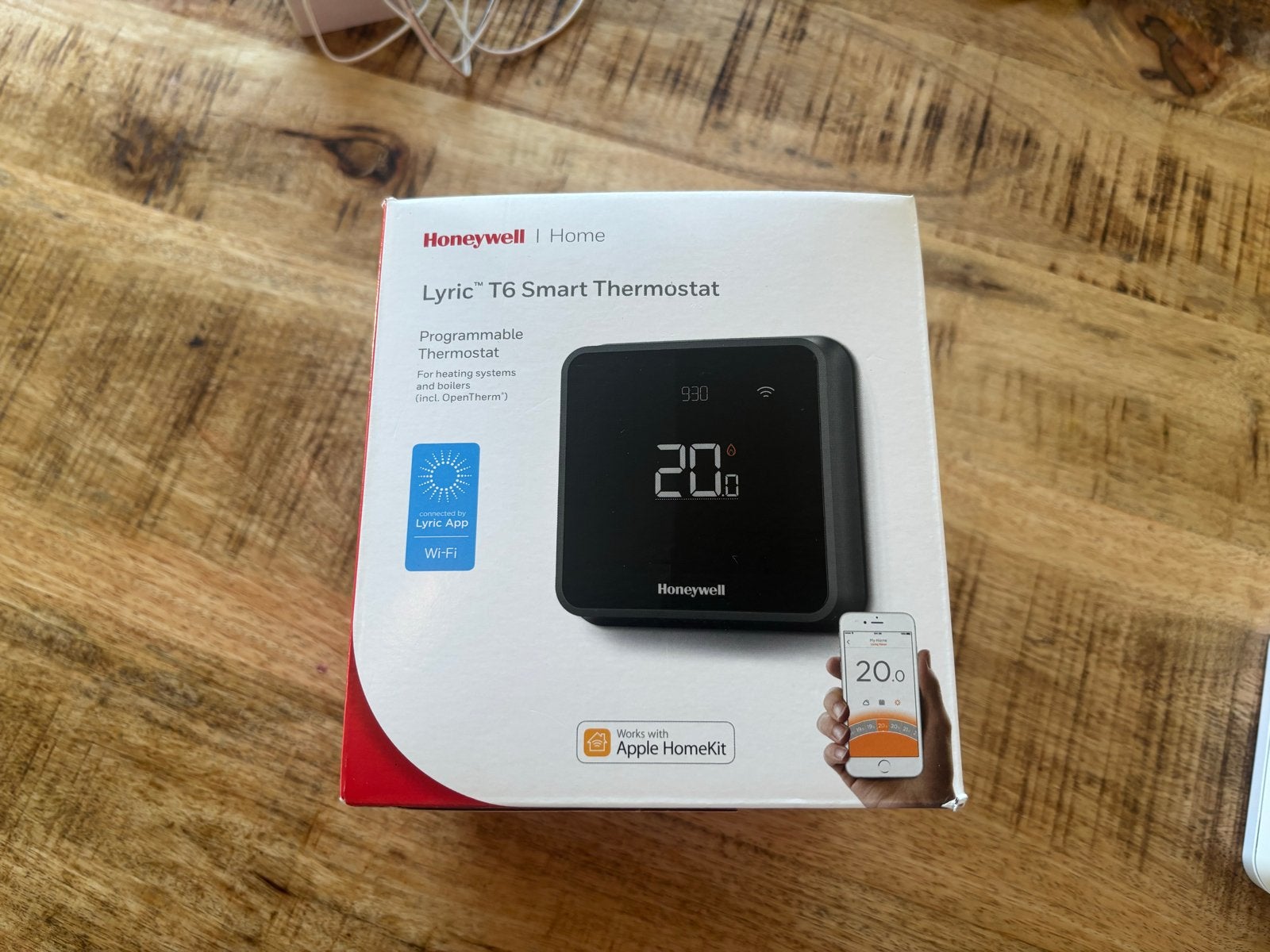 Honeywell Lyric T6 Smart Thermostaat - Programmeerbaar, Doe-het-zelf en Verbouw, Ophalen of Verzenden, Slimme thermostaat, Zo goed als nieuw
