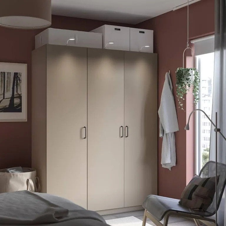 Ikea pax deuren zgan BEIGE, 200 cm of meer, Zo goed als nieuw, Minder dan 25 cm, 50 tot 100 cm