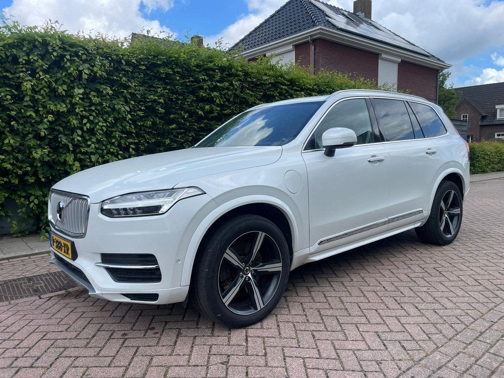 Volvo XC90 2.0 T8 Twin Engine AWD Inscription Bowers & Wilki, Gebruikt, Euro 6, 7 stoelen, Wit