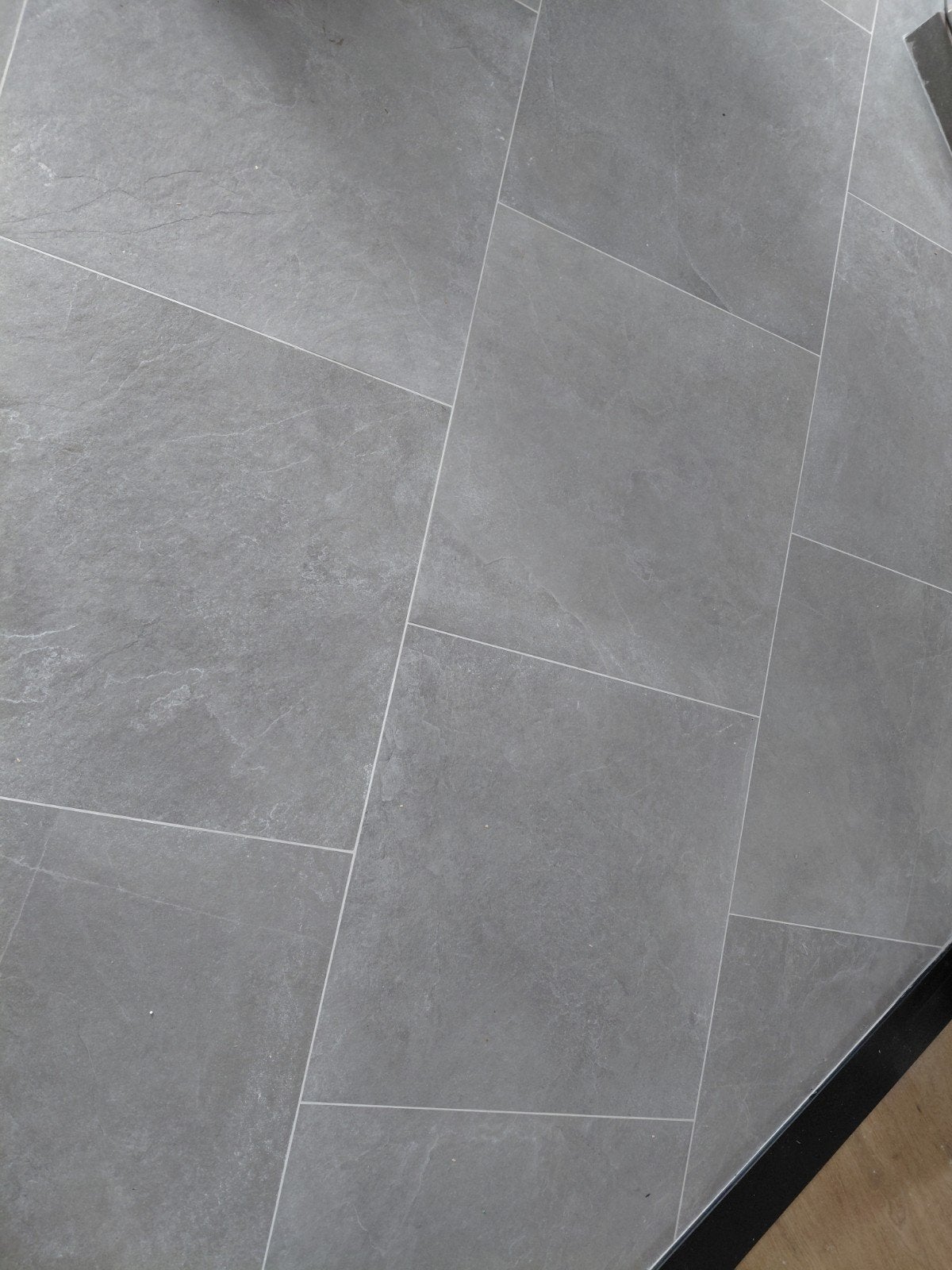 Vloer/wand tegels 60x60 grijs betonlook - 21 stuks, Ophalen