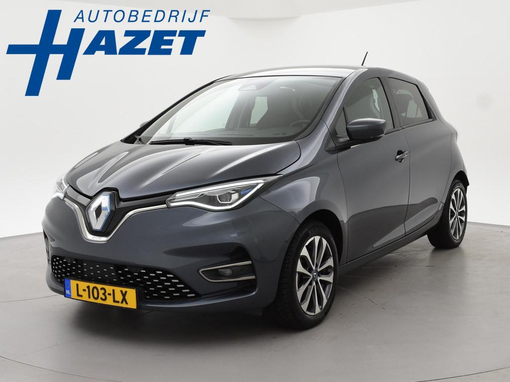 Renault ZOE R135 INTENS 52 kWh ACCU EIGENDOM + APPLE CARPLAY, Auto's, Renault, Gebruikt, Parkeersensor, 180 min, 385 km