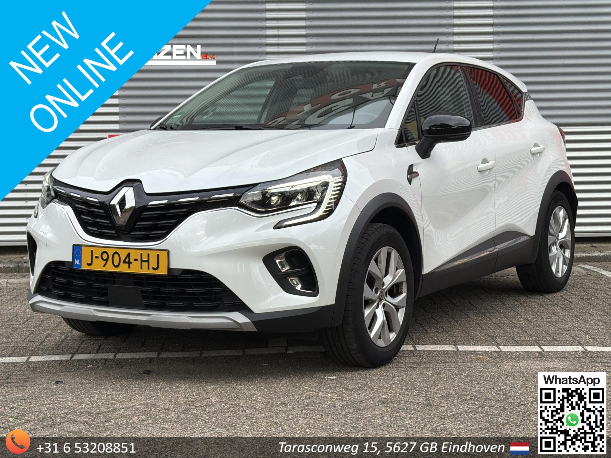 Renault Captur 1.0 TCe 100 Intens | € 7.800,- NETTO! | Cru, Auto's, Voorwielaandrijving, Gebruikt, Euro 6, Parkeersensor
