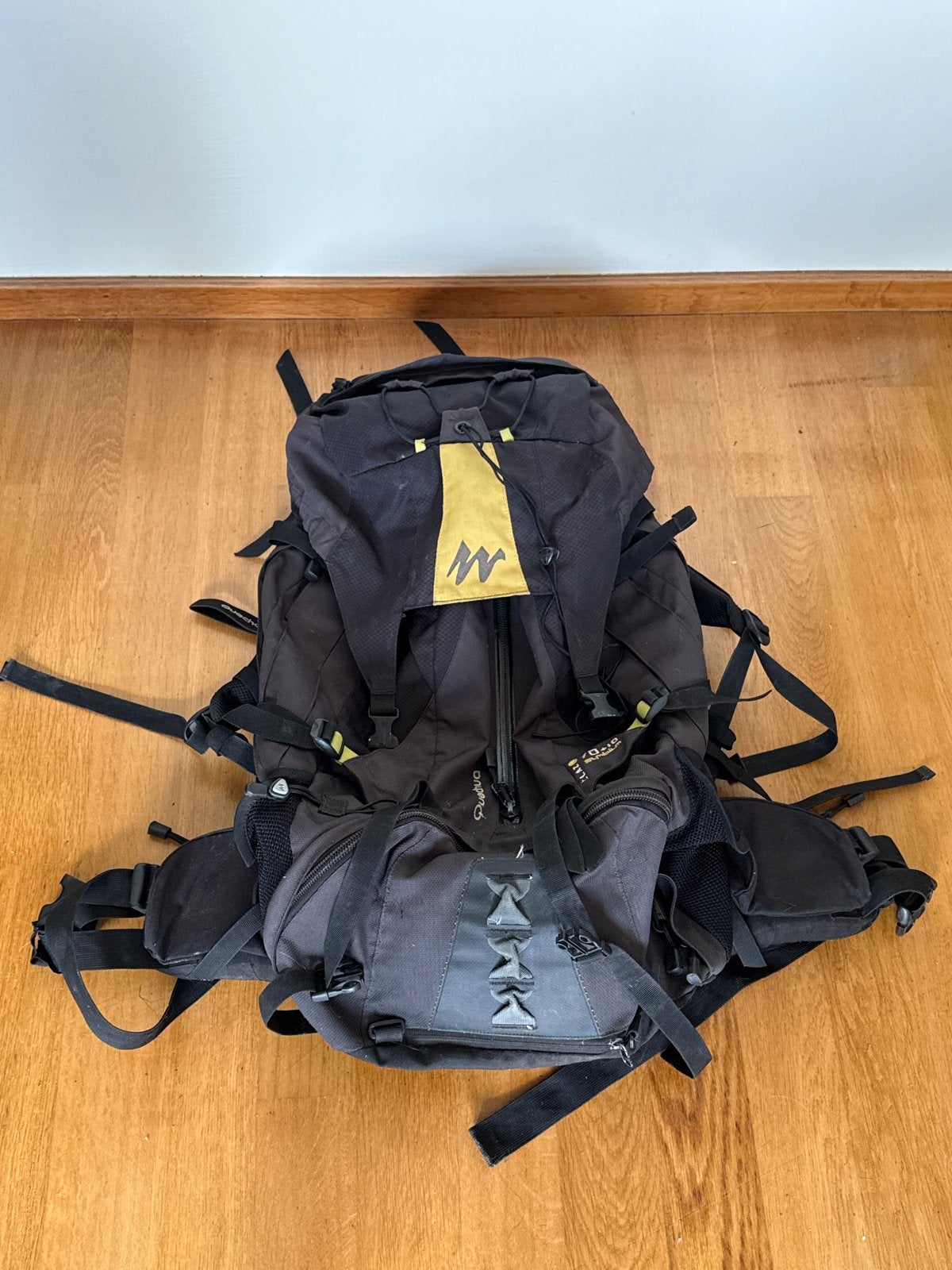 Decathlon Forclaz Symbium 70 + 10 liter rugzak, Ophalen of Verzenden, Gebruikt, Rugzak
