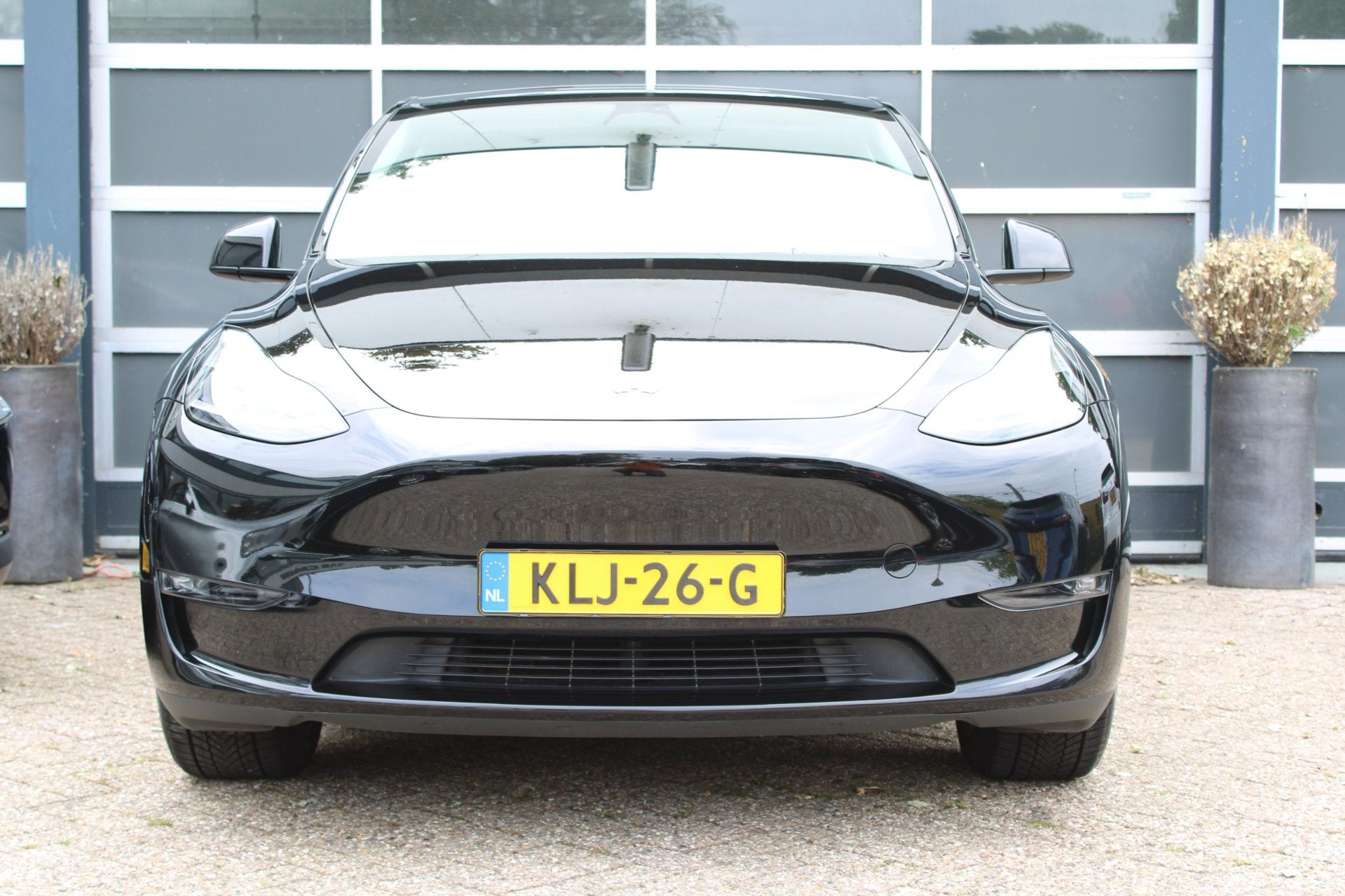Tesla Model Y Long Range AWD 75 kWh, Auto's, Tesla, Automaat, Gebruikt, Zwart, Leder