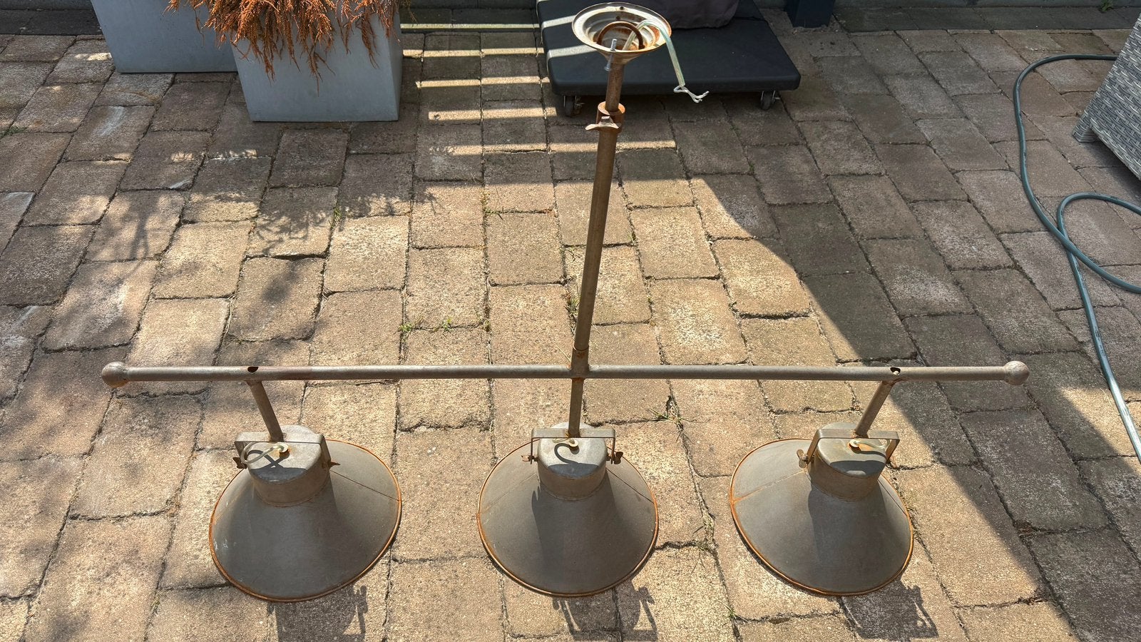 Hanglamp, Ophalen, Gebruikt