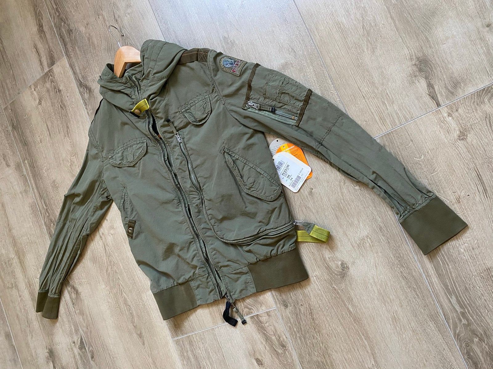 Parajumpers zomerjas limited editon, Kleding | Heren, Jassen | Zomer, Ophalen of Verzenden, Gedragen, Maat 46 (S) of kleiner, Groen