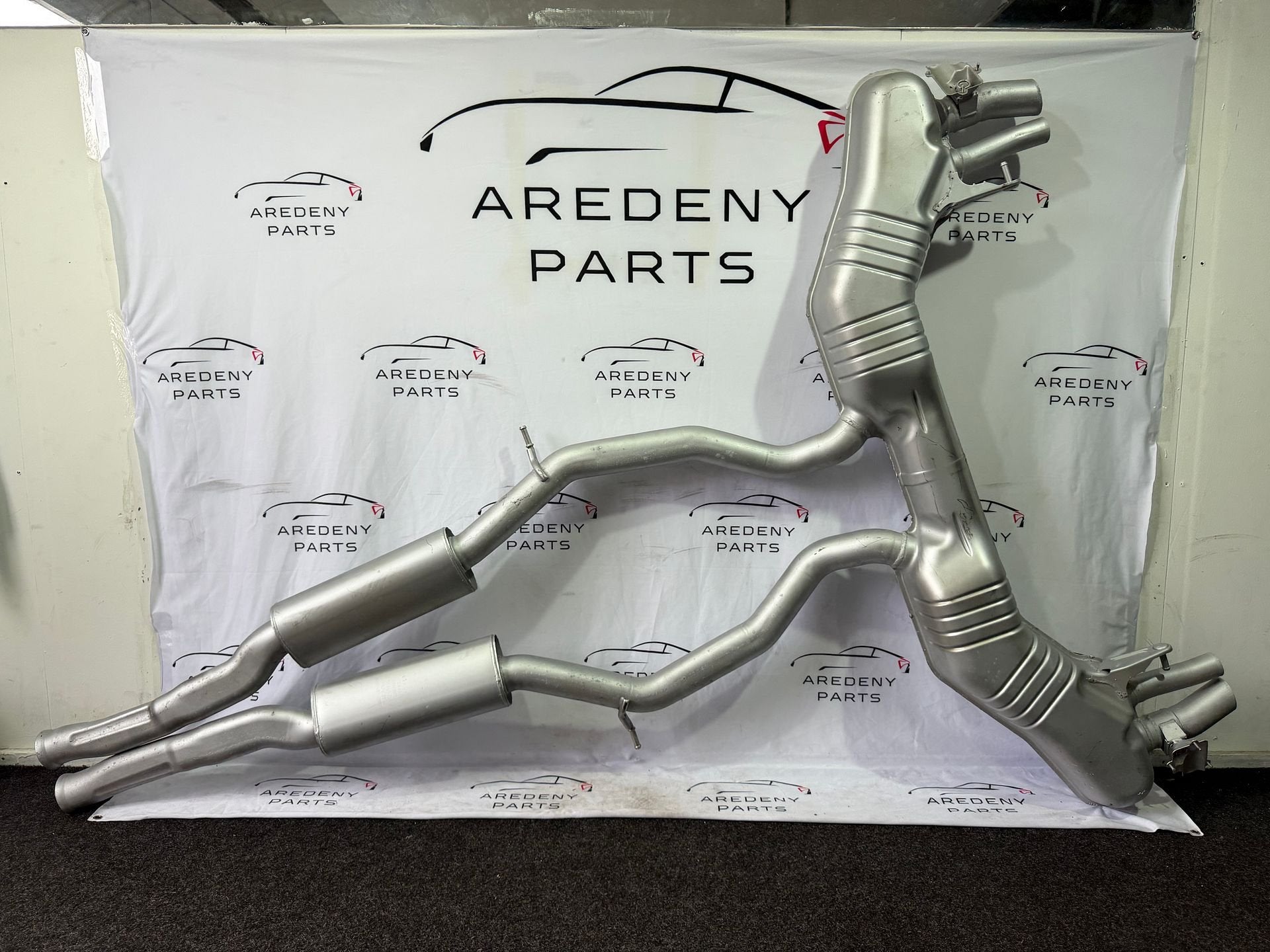 Mercedes S Coupe W217 S63 AMG Uitlaat Einddemper A2174900501, Gebruikt, -, Ophalen of Verzenden, -