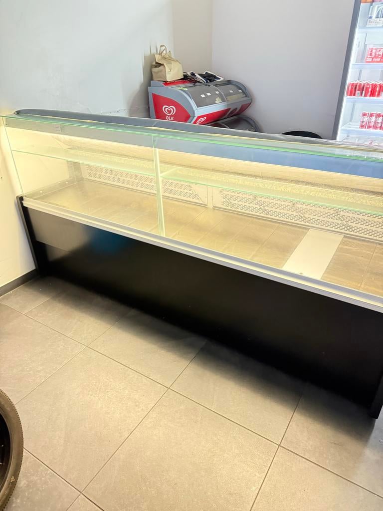 Diamond Koelvitrine 2.40 Breed - Perfect voor Horeca, Ophalen of Verzenden, Gebruikt, Koelen en Vriezen