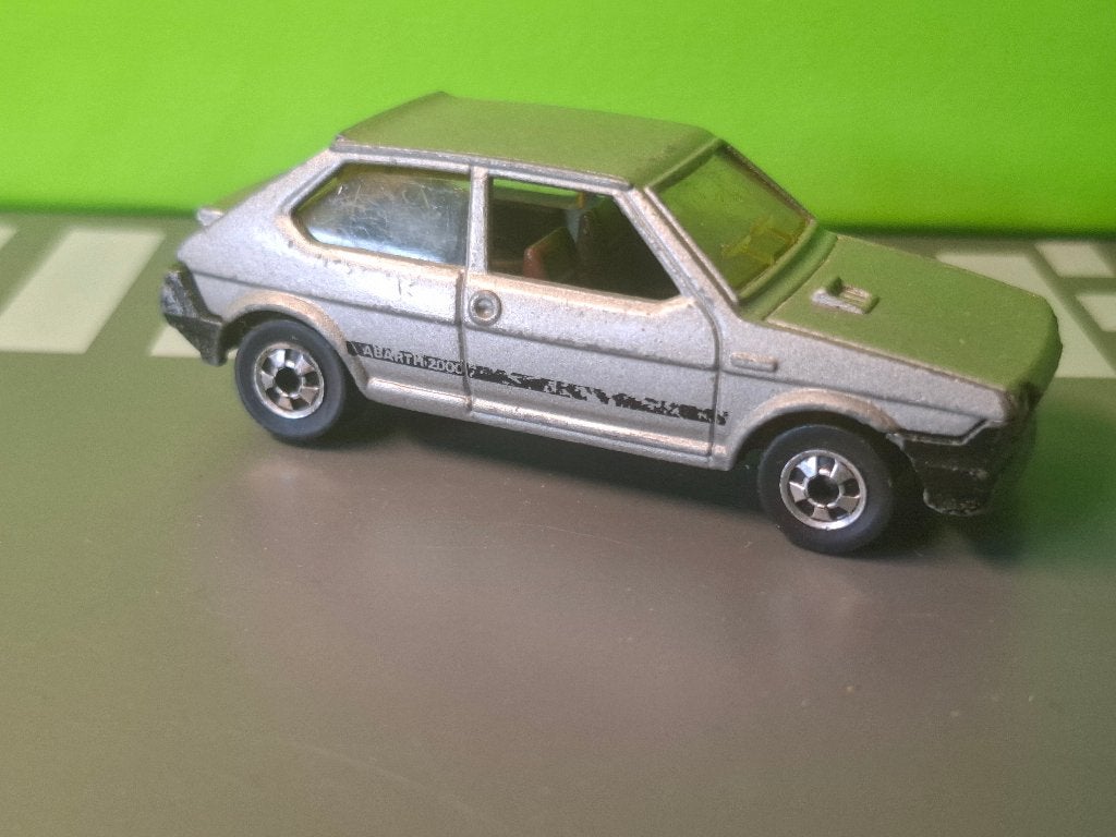 Hotwheels - Fiat Ritmo Abarth 2000 [grijs] 1/60, Ophalen of Verzenden, Gebruikt, Auto