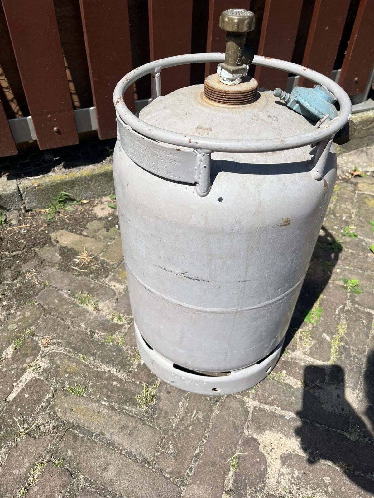 Gasfles, Ophalen, Gebruikt