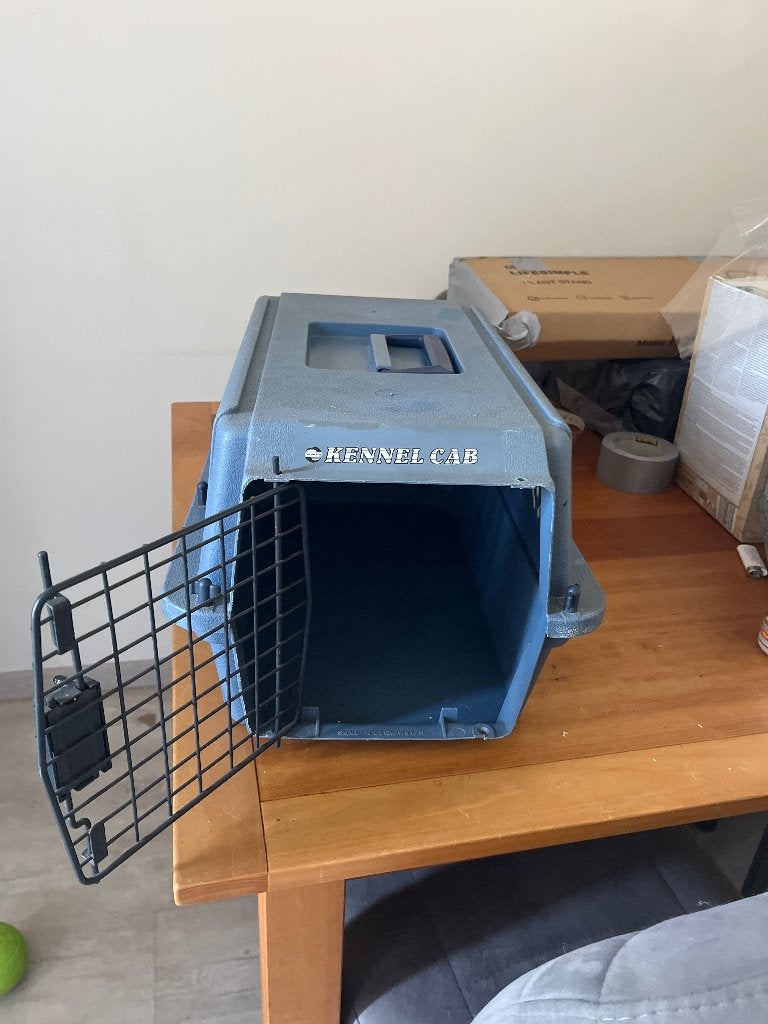 Kennel cab reismand kat klein hondje, Dieren en Toebehoren, Ophalen of Verzenden, Zo goed als nieuw
