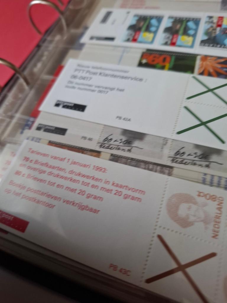 Postzegelboekjes, Ophalen of Verzenden, Nederland