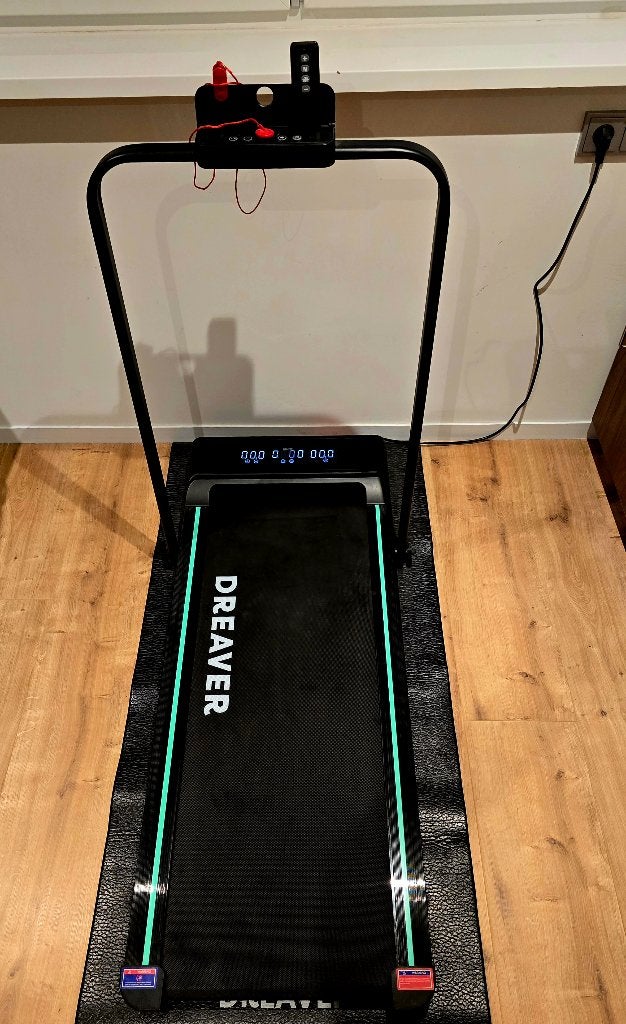 Dreaver S340 Loopband - Inklapbaar -  1 - 10km/u -, Ophalen, Kunststof, Zo goed als nieuw, Loopband