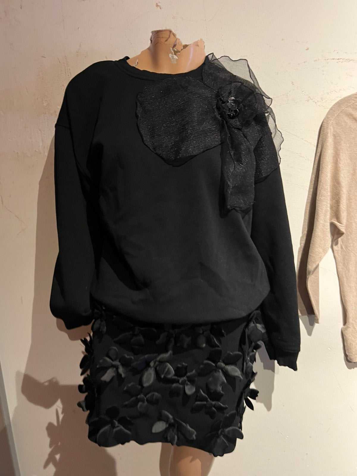 ZARA set met losse bloemen maat L zgan, G, G, Maat 42/44 (L), Ophalen of Verzenden