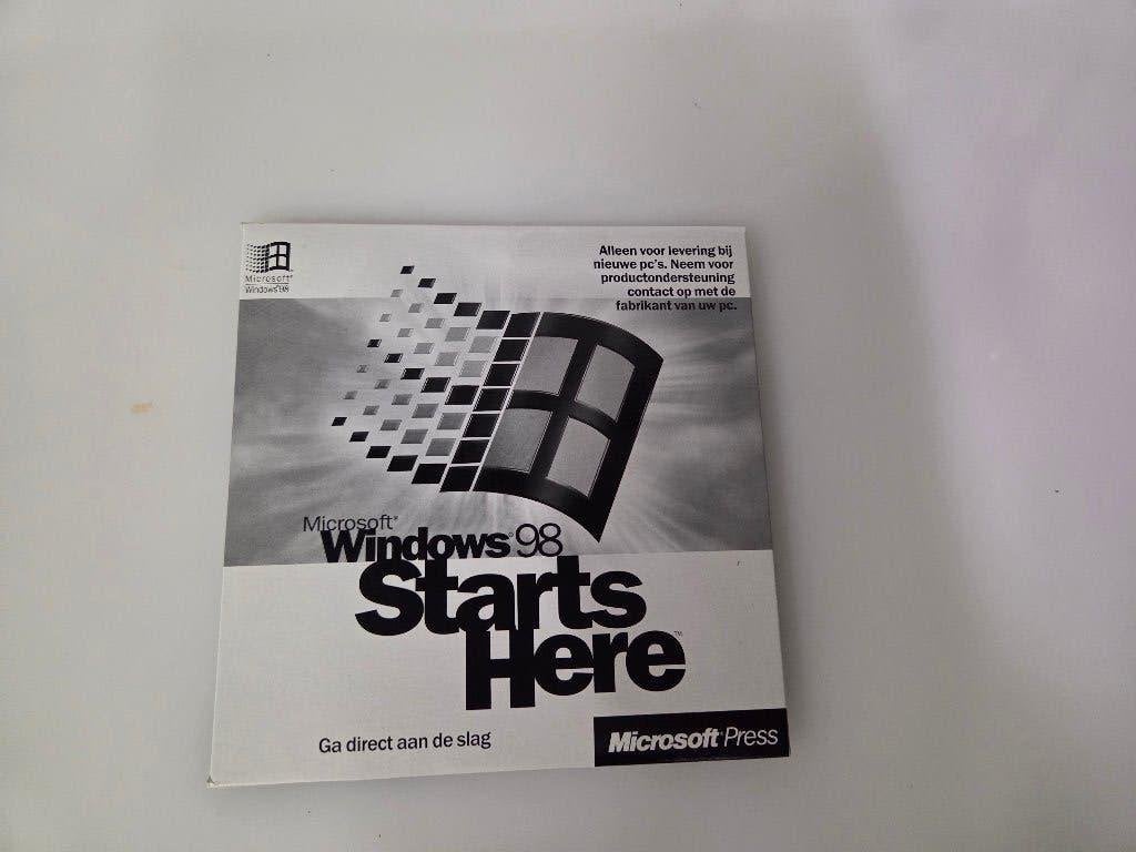 Windows 98 Starts Here, Computers en Software, Besturingssoftware, Ophalen, Nieuw, Windows