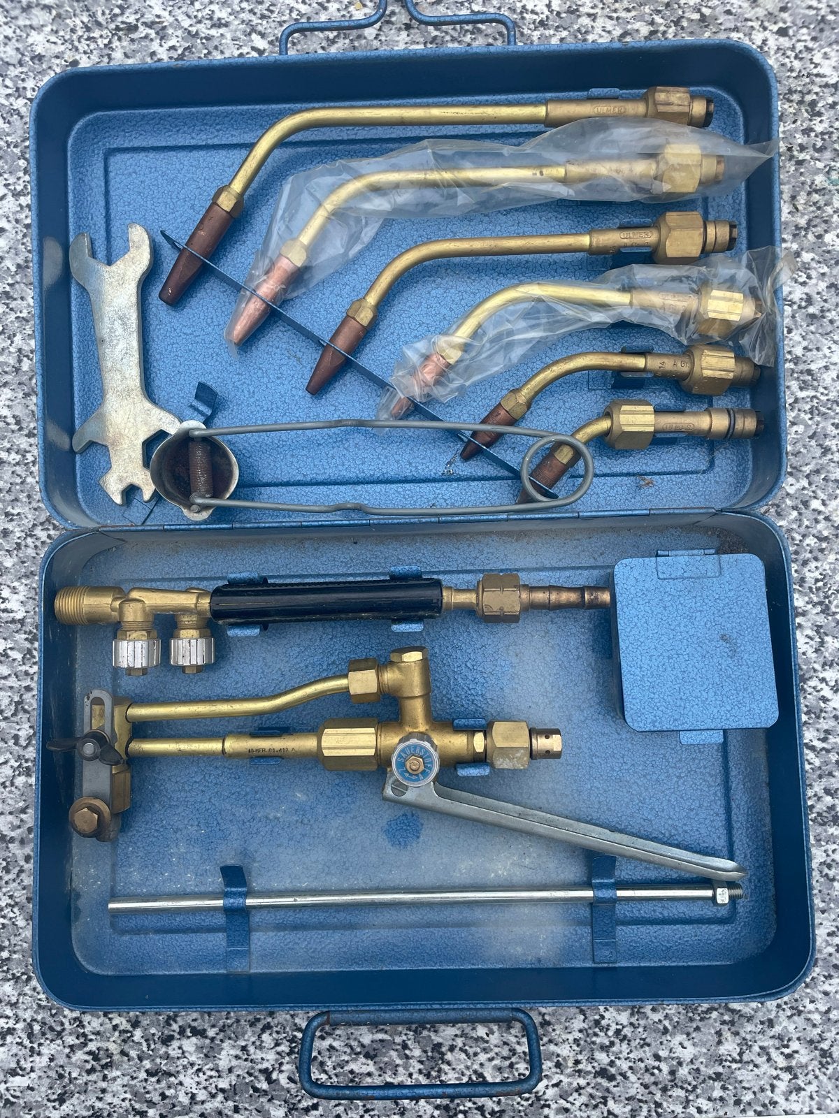 Ulmer Schweißanlagen Lasapparaat - Complete Set, Ophalen, Gebruikt, Minder dan 150 ampère, Overige typen