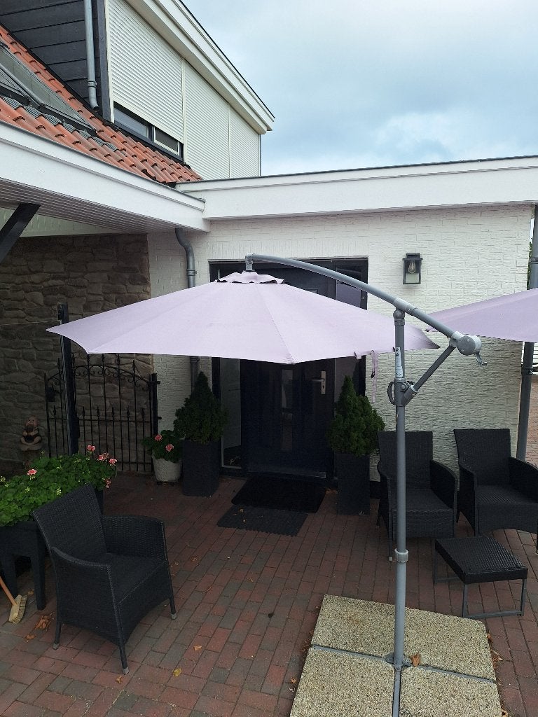 Zweef parasol 280cm breed!, Ophalen, ., 2 tot 3 meter, .