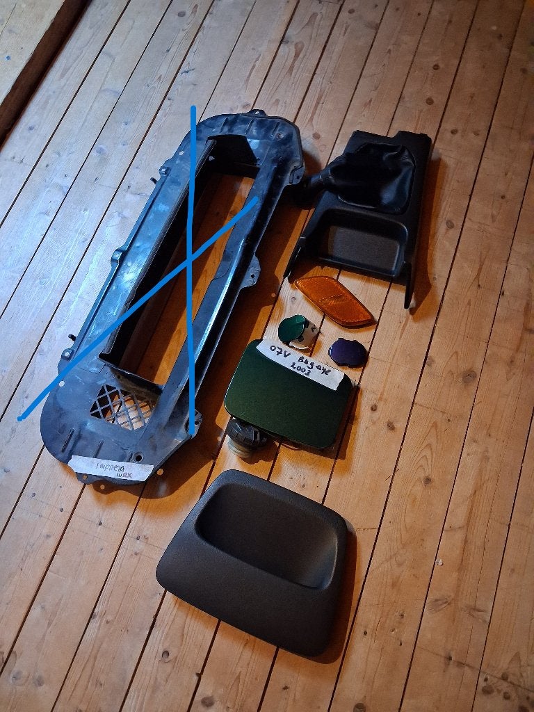 Diverse onderdeeltjes SUBARU IMPREZA  GG/GD  2000/2005, Ophalen of Verzenden, Gebruikt, Subaru