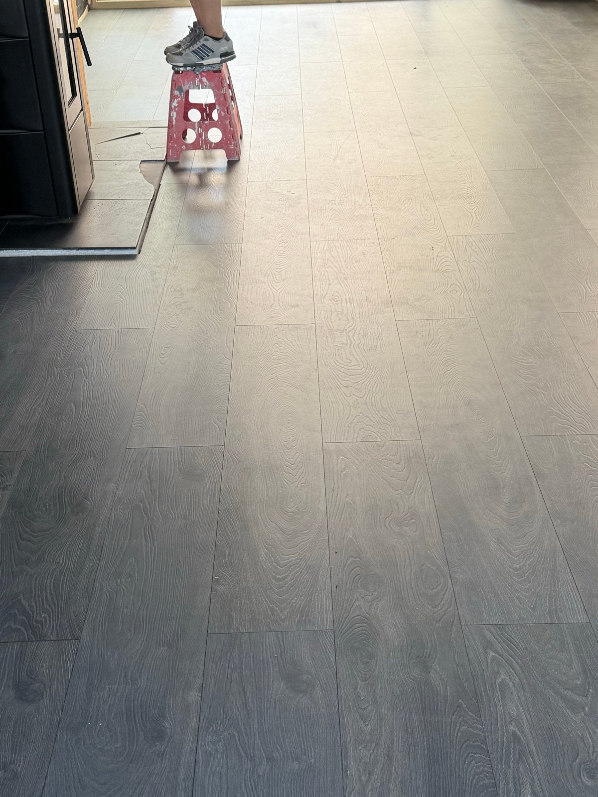 Laminaatvloer 10m² - Teab, Ophalen, 50 tot 150 cm, Zo goed als nieuw, 10 m² of meer