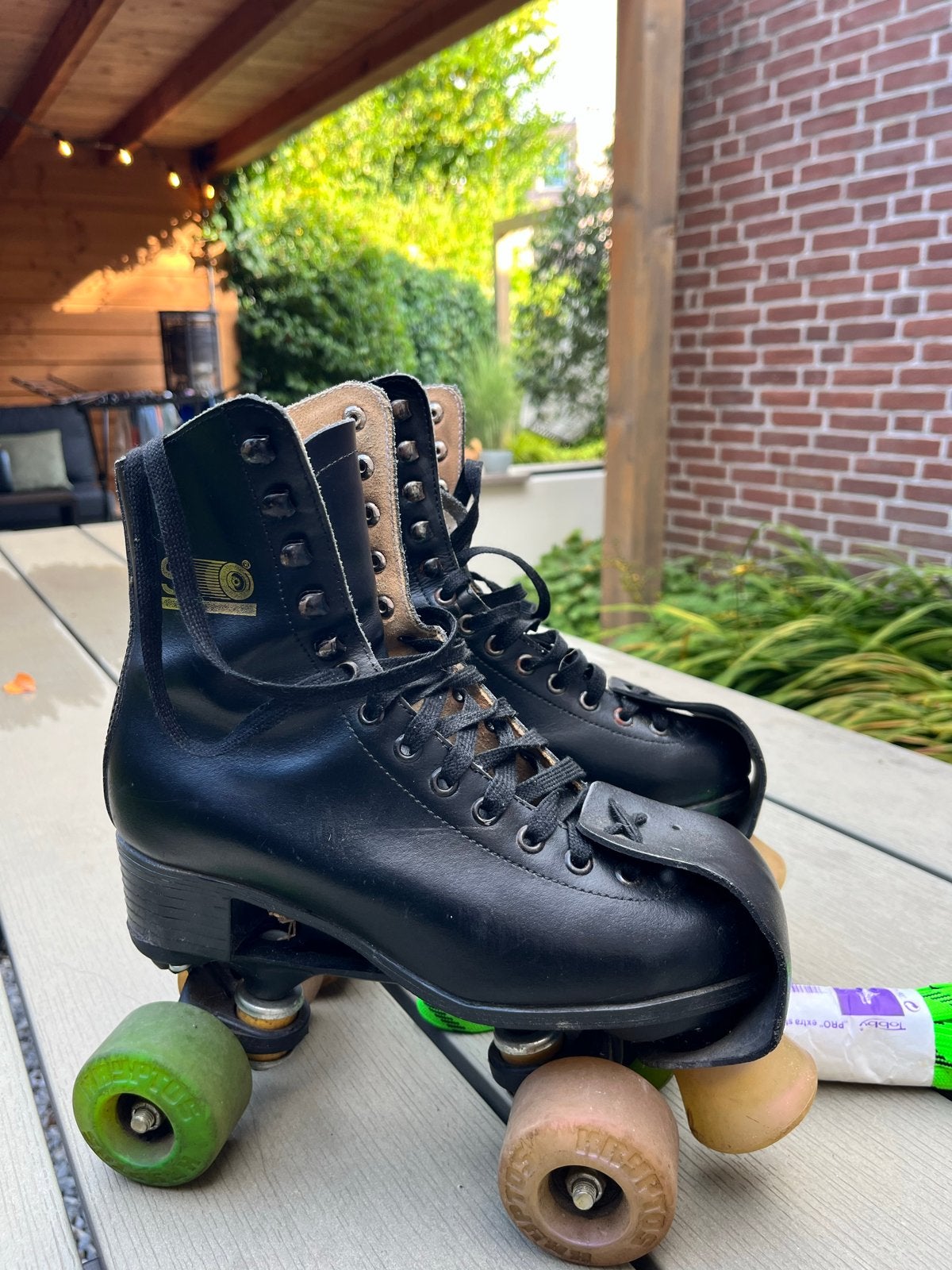 Zwarte RSI rolschaatsen - Maat 38, Ophalen, Gebruikt