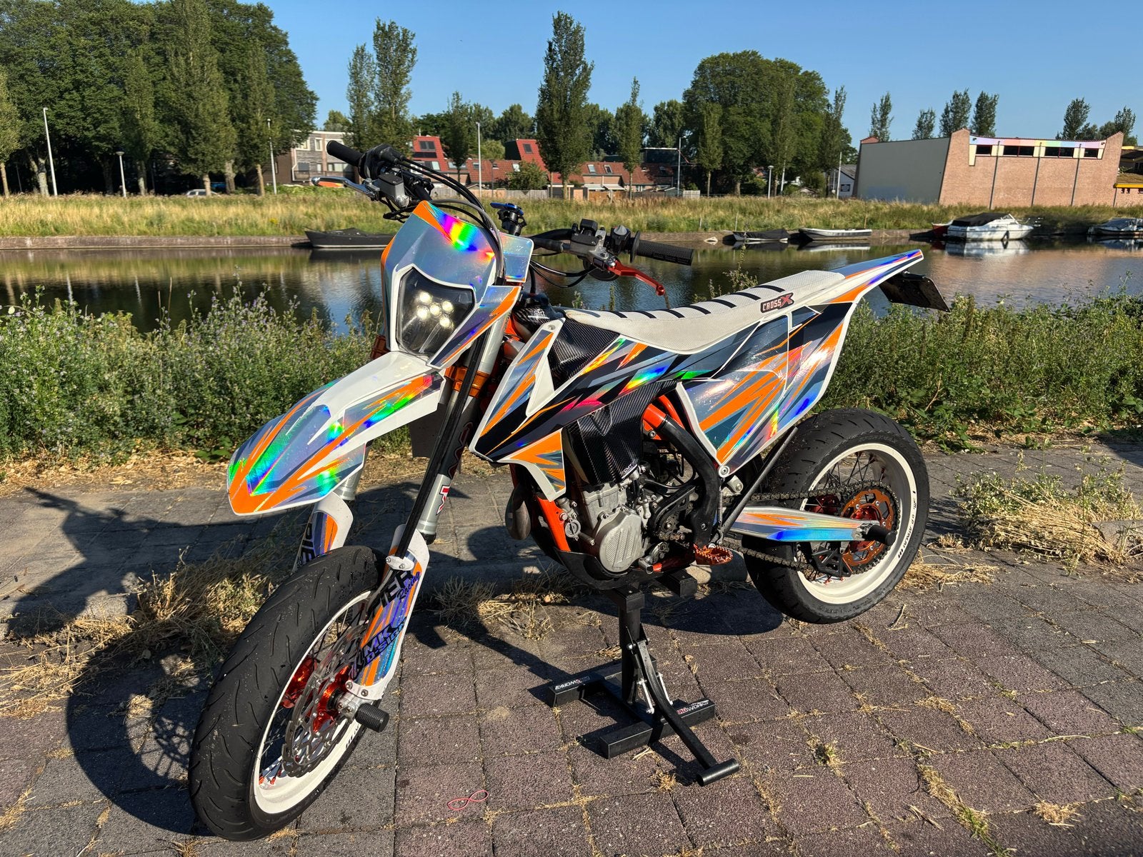 KTM EXC-F 450 Six Days 2017 - Supermoto a2, Motoren, Motoren | KTM, Particulier, SuperMoto, 12 t/m 35 kW, 1 cilinder, Minimaal motorrijbewijs A2
