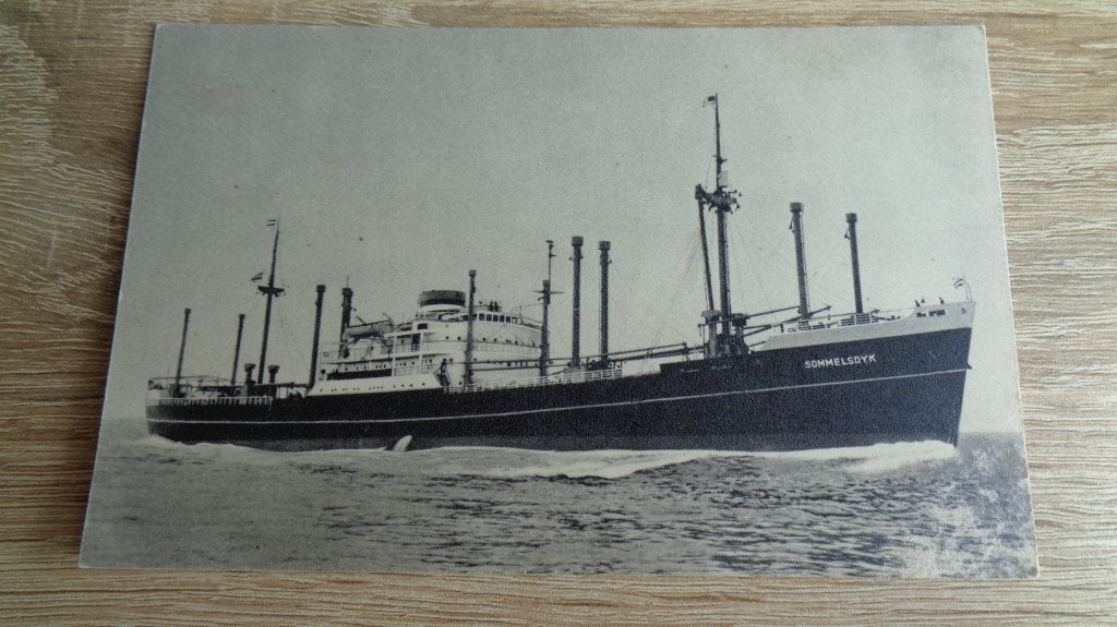 m.v. Sommelsdijk, Verzenden, Gebruikt, Motorboot, Kaart, Foto of Prent
