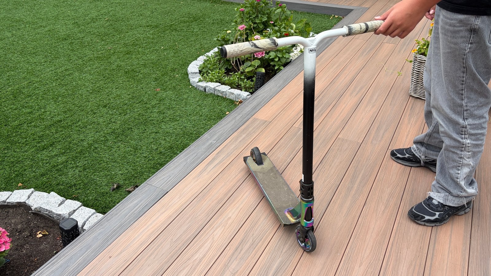 NKD Octane Stuntstep - Gebruikt, maar in goede staat, Fietsen en Brommers, Steps, Ophalen, Gebruikt, Gewone step