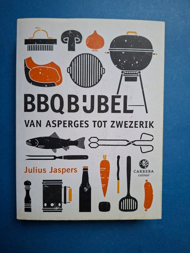 Kookbijbels - BBQbijbel * Julius Jaspers, Boeken, Verzenden, Zo goed als nieuw, Frankrijk