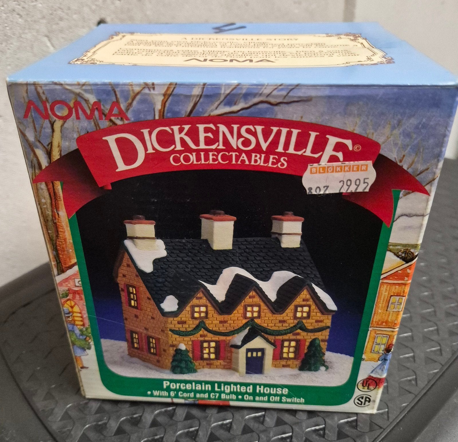 Dickensville kerst huis, Ophalen