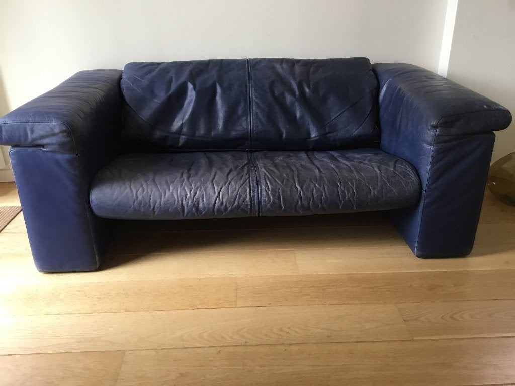 2-zits bank Rolf Benz, Ophalen, Gebruikt, 150 tot 200 cm, Klassiek met verstelbare rugleuning
