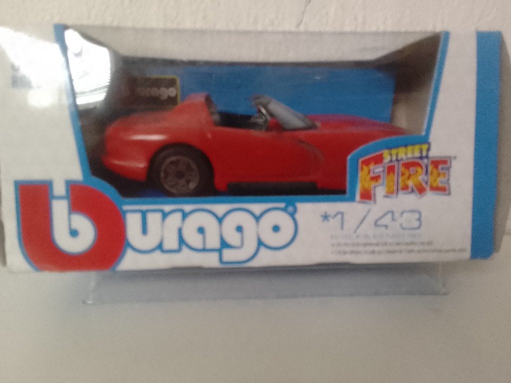 Dodge Viper RT10 Rood, Hobby en Vrije tijd, Modelauto's | 1:43, Ophalen of Verzenden, Nieuw, Auto, Overige merken