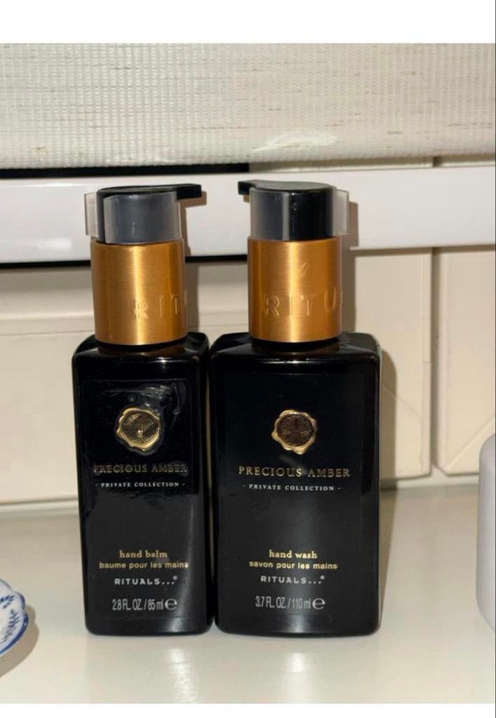 Rituals Precious Amber Hand Balm & Hand Wash Set - Nieuw, Sieraden, Tassen en Uiterlijk, Ophalen of Verzenden, Nieuw, Bodylotion, Crème of Olie