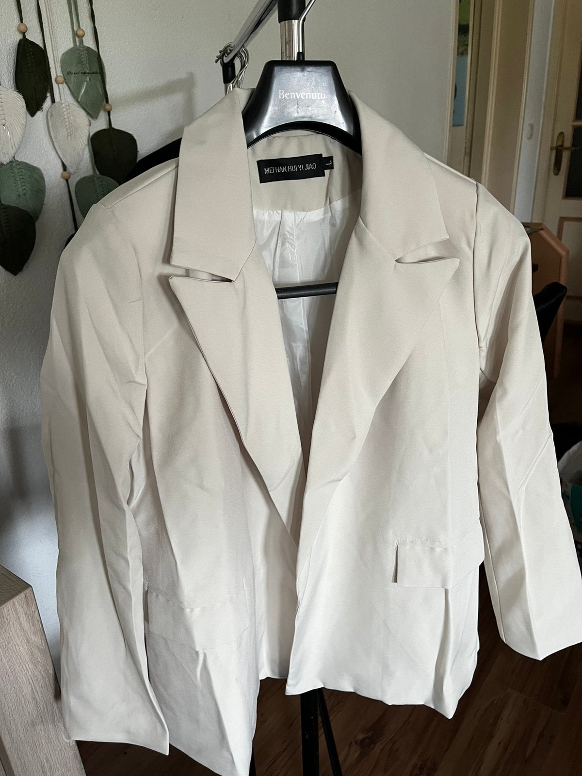 Blazer beige dames, Ophalen of Verzenden, Zo goed als nieuw, Beige