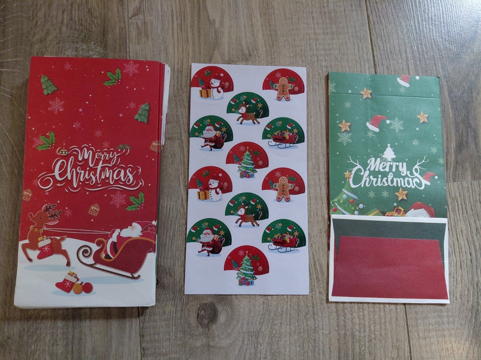 12x christmas giftbag., Diversen, Kerst, Ophalen of Verzenden, Nieuw