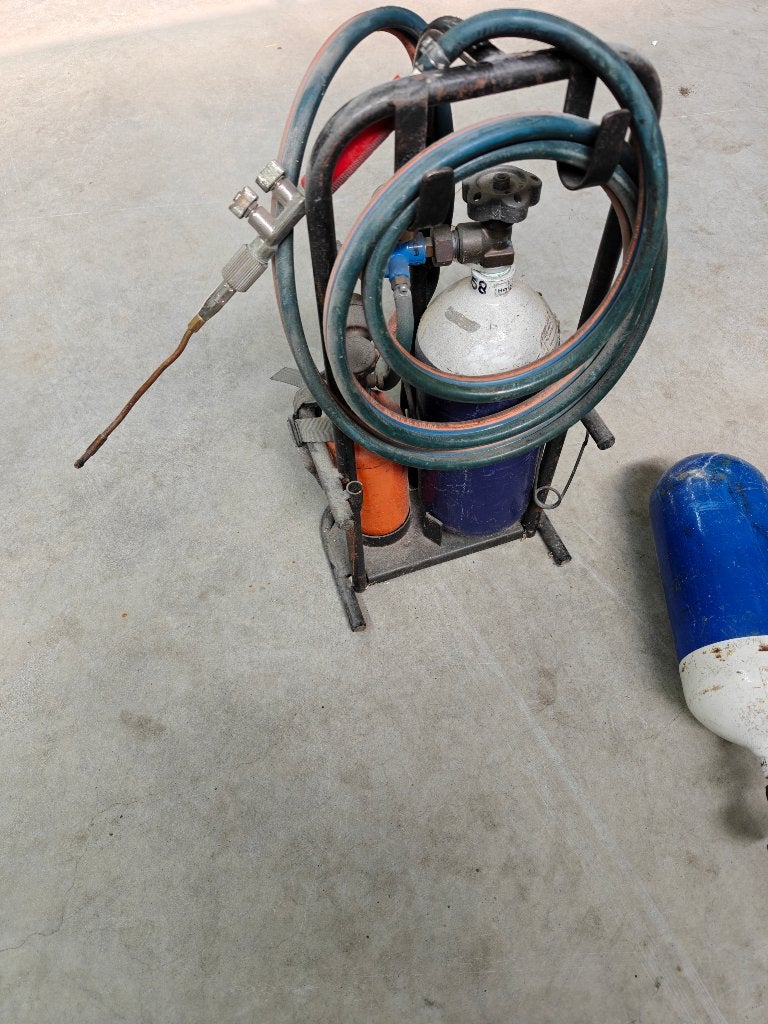 Professionele propaan - zuurstof - lasset