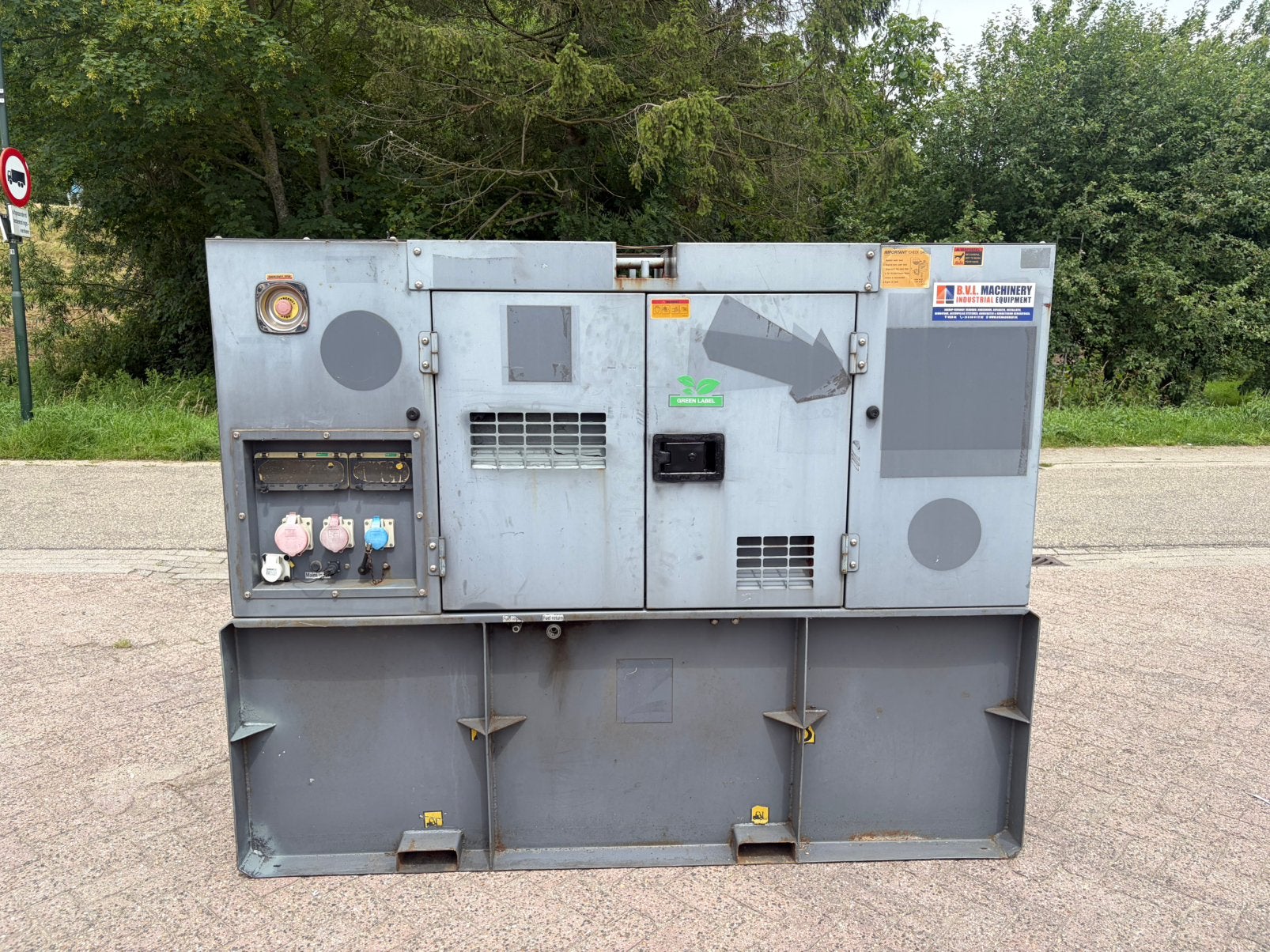 Perkins 20 kVA stamford generator 500 liter diesel aggregaat, Ophalen of Verzenden, Gebruikt