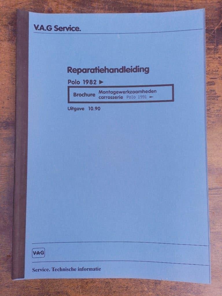 Volkswagen Polo + Coupé G40 werkplaatsboek Carrosserie werk, Verzenden, Gelezen, Volkswagen