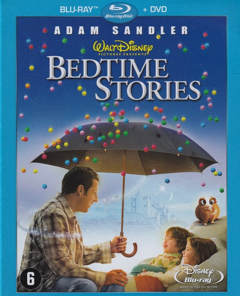 Te koop blu ray+dvd bedtime stories (disney) nieuwe blu ray, Boxset, Avontuur, Film, Blu-ray