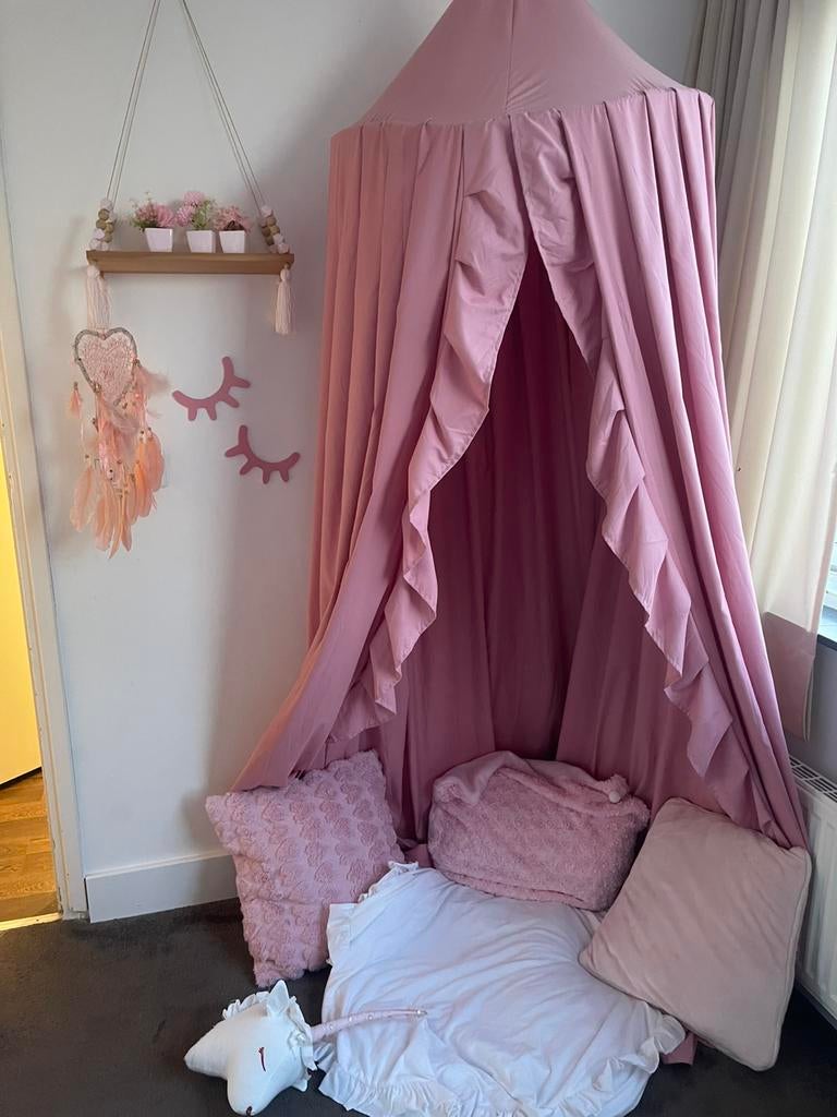 Roze decoratie slaapkamer meisje, Ophalen of Verzenden, Zo goed als nieuw, Wanddecoratie