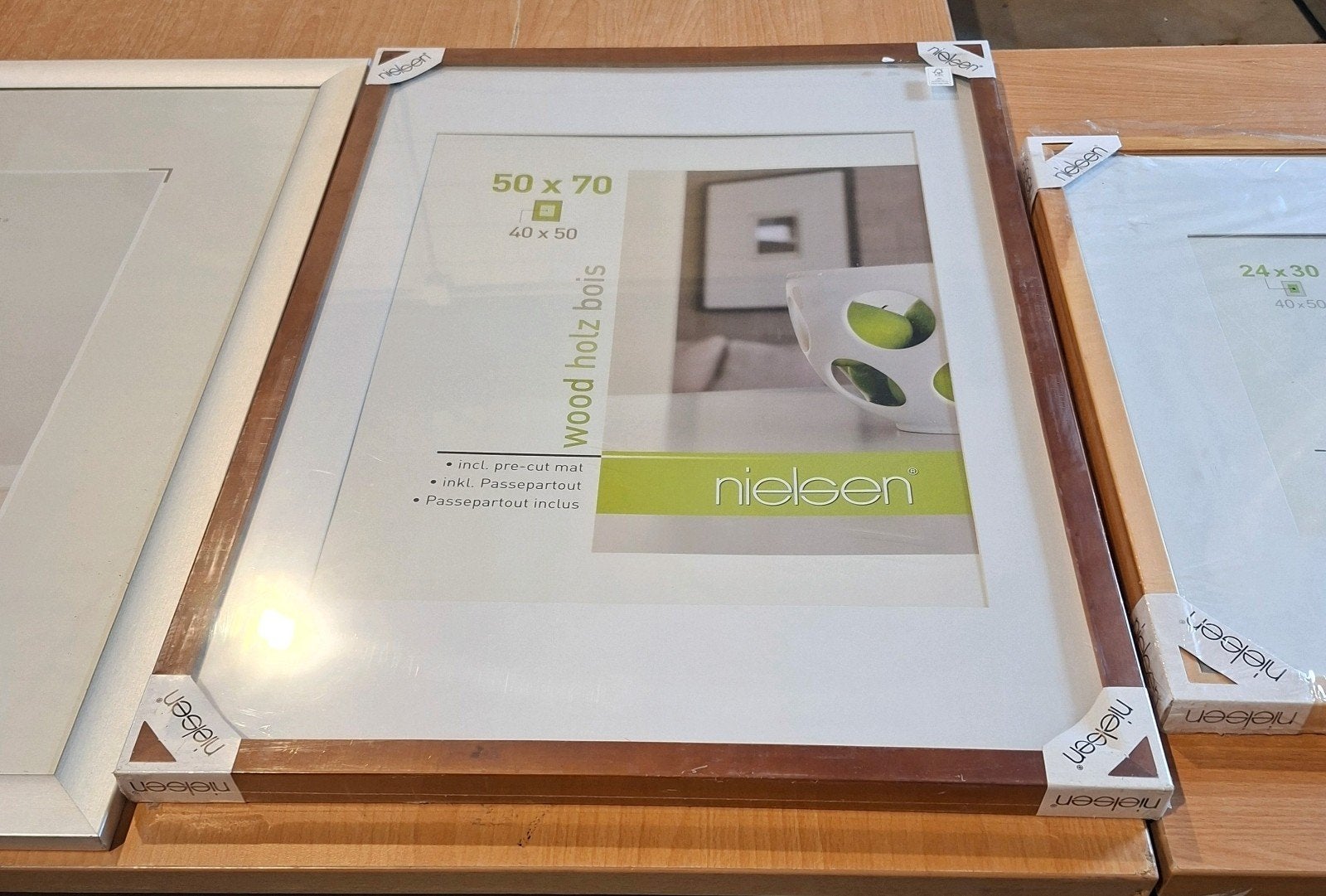 Nieuw | 3 fotolijsten | 50x70 cm, Beige, Hangend, Nieuw, Ophalen of Verzenden