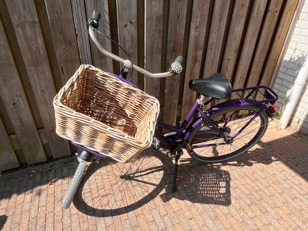 Te koop: Sparta Pick-Up meisjesfiets – 26 inch – Paars, Fietsen en Brommers, Fietsen | Dames | Damesfietsen, Ophalen, Terugtraprem