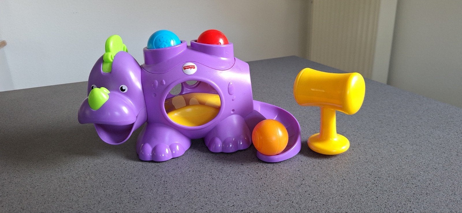 Fisher-Price Dino Ballenbaan, Ophalen of Verzenden, Zo goed als nieuw, Speelset