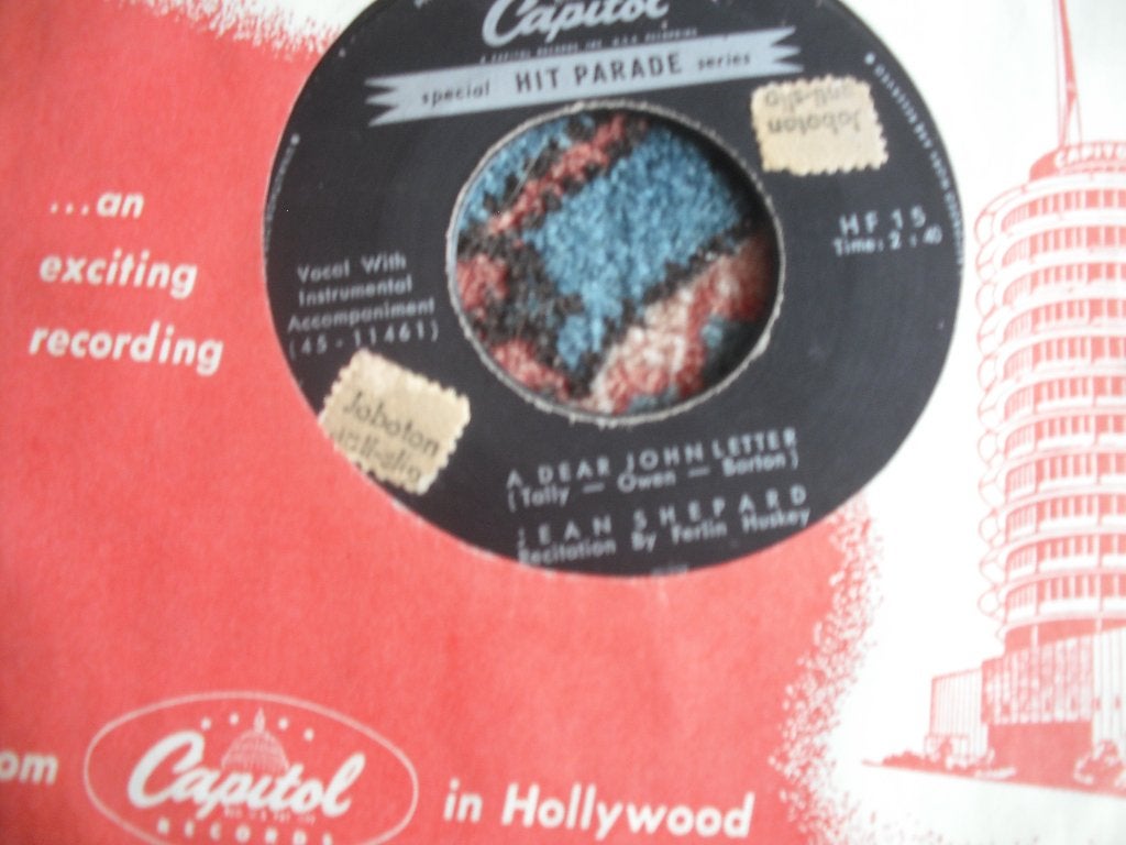 Jean Shepard - A dear john letter., Ophalen of Verzenden, Zo goed als nieuw, Pop