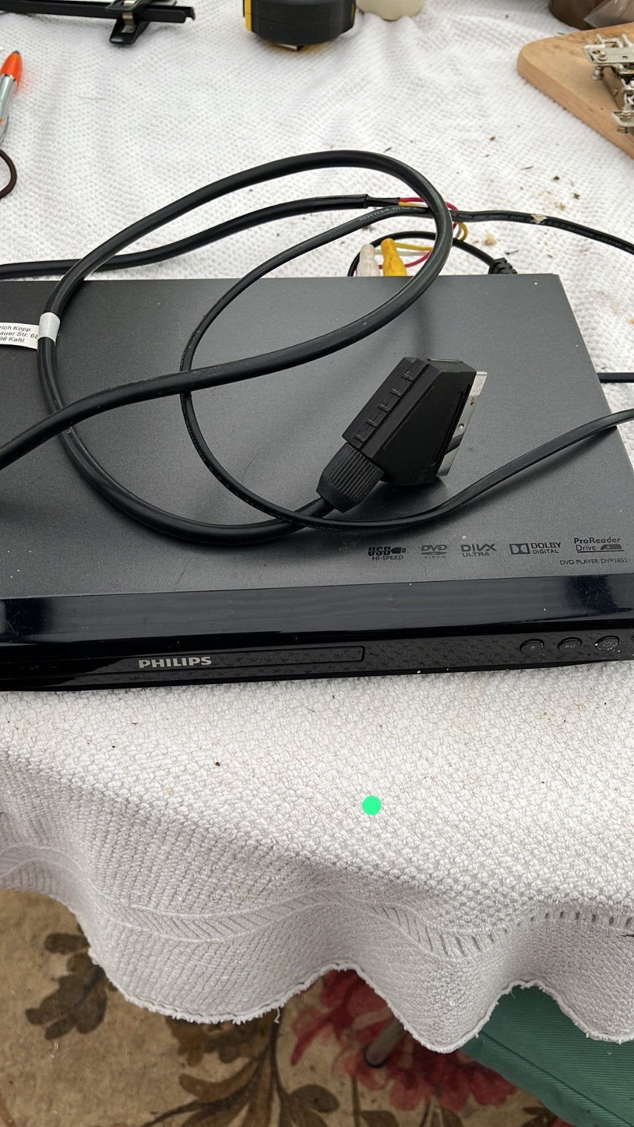 Philips DVD-speler DVP2852 - Goede staat, voor AutiSky, Ophalen of Verzenden, Gebruikt, Dvd-speler, Philips