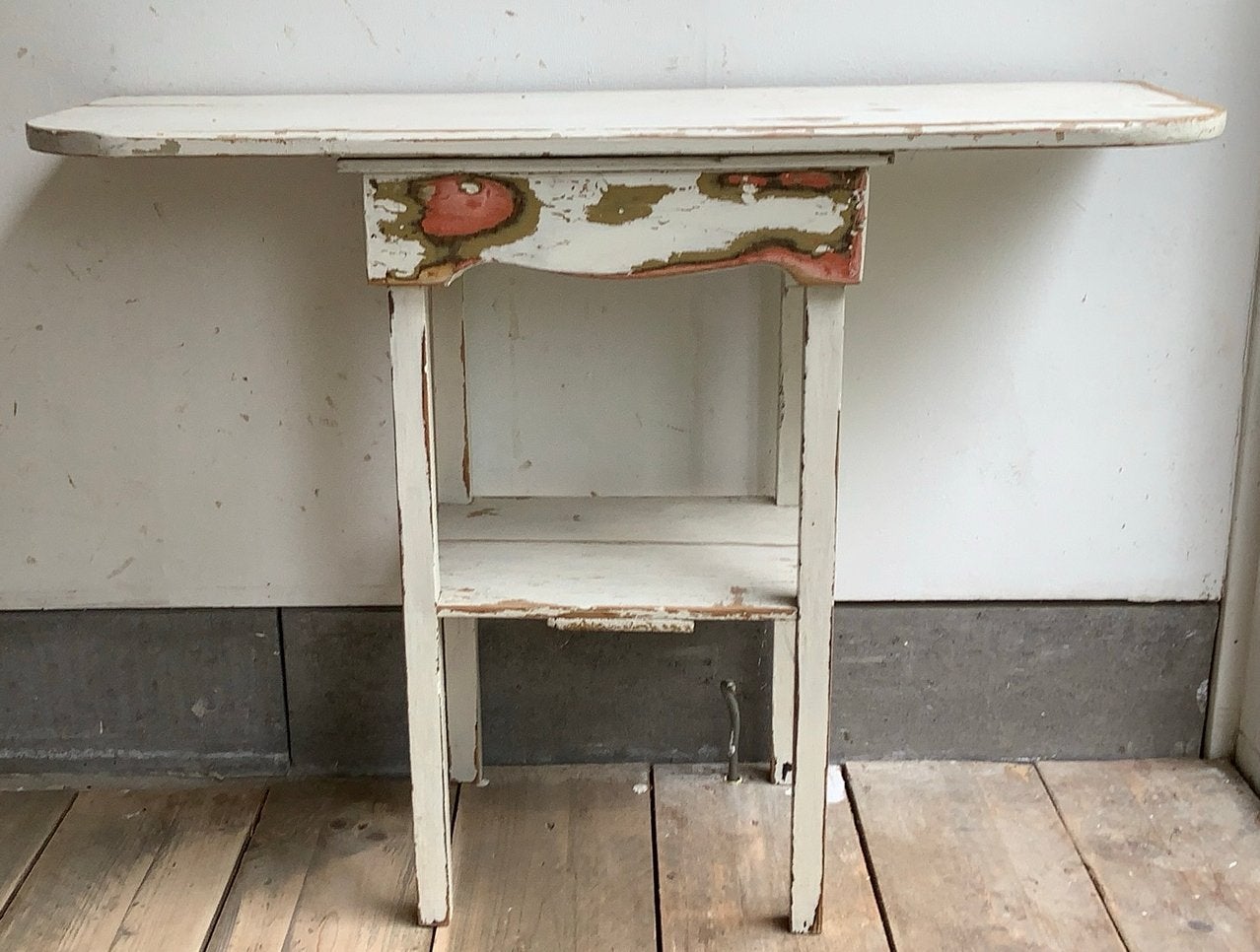 Sidetable brocante, Ophalen